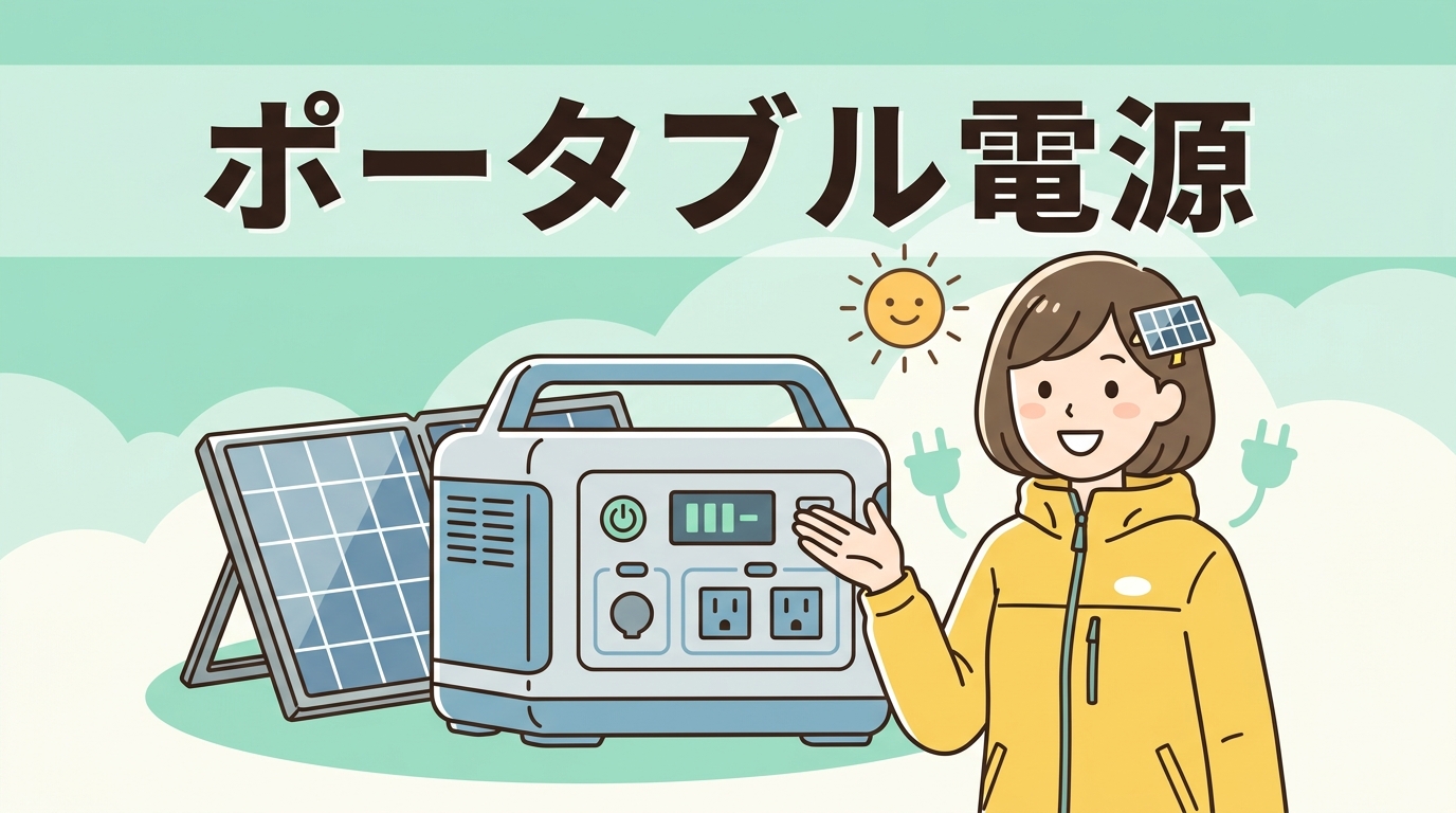 ポータブル電源とソーラーパネルセットの組み合わせ方