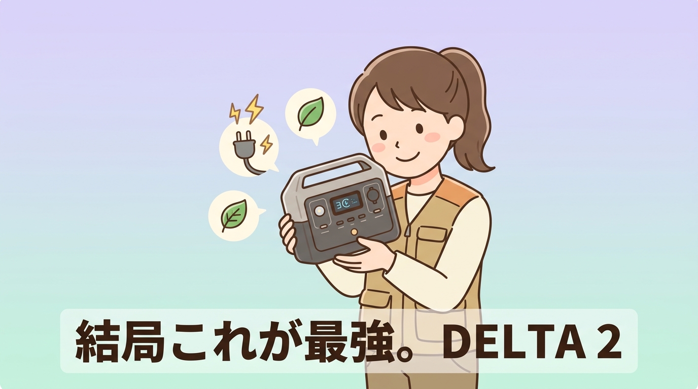EcoFlow DELTA 2レビュー
