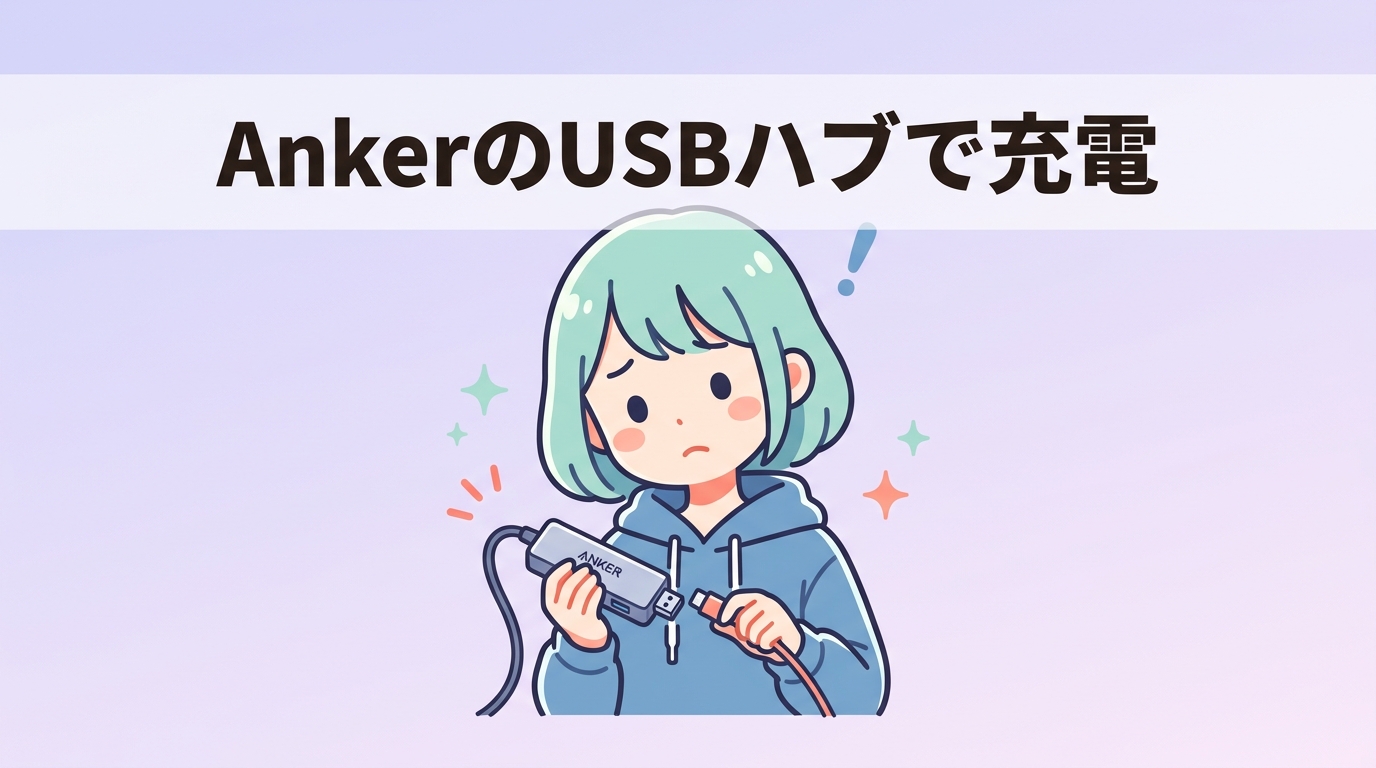 AnkerのUSBハブで充電できない時の主な原因