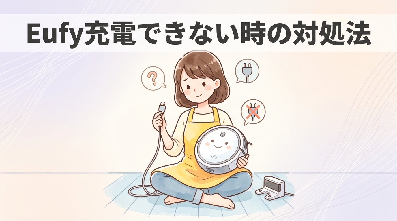 ankerのeufyが充電できない原因と対処法