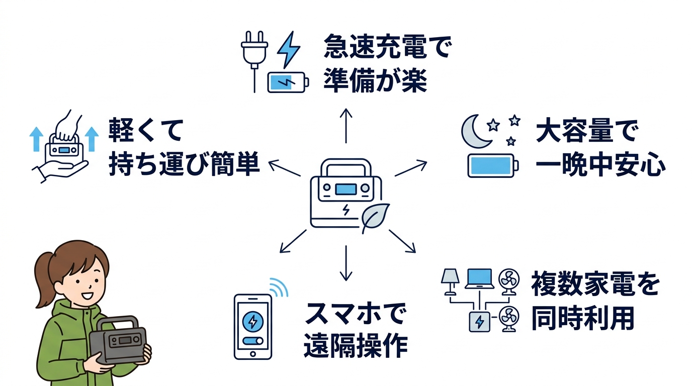 車中泊で役立つriver proのメリット7つ