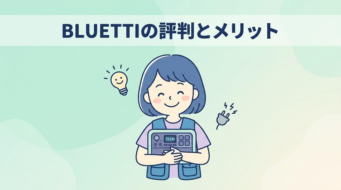 BLUETTIのメリットと評判