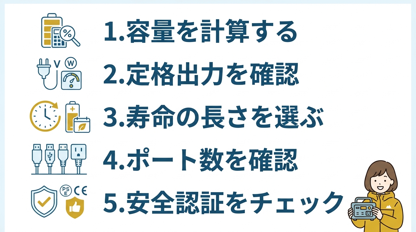 初心者が失敗しない選び方5つのポイント