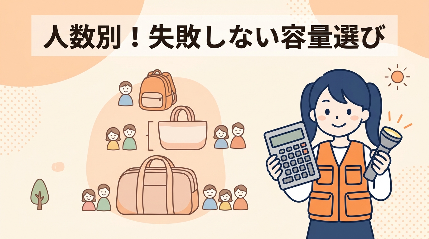 世帯人数別の容量シミュレーション