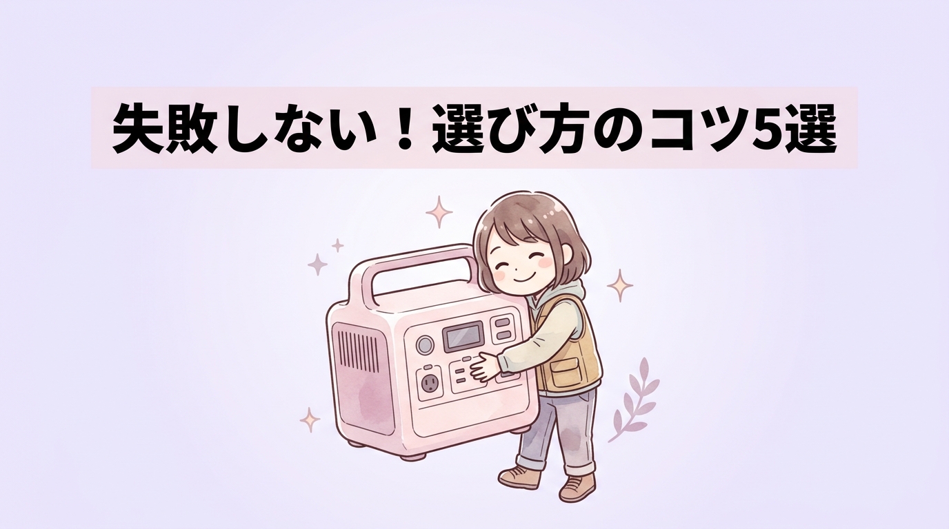 失敗しない選び方のポイント5つ