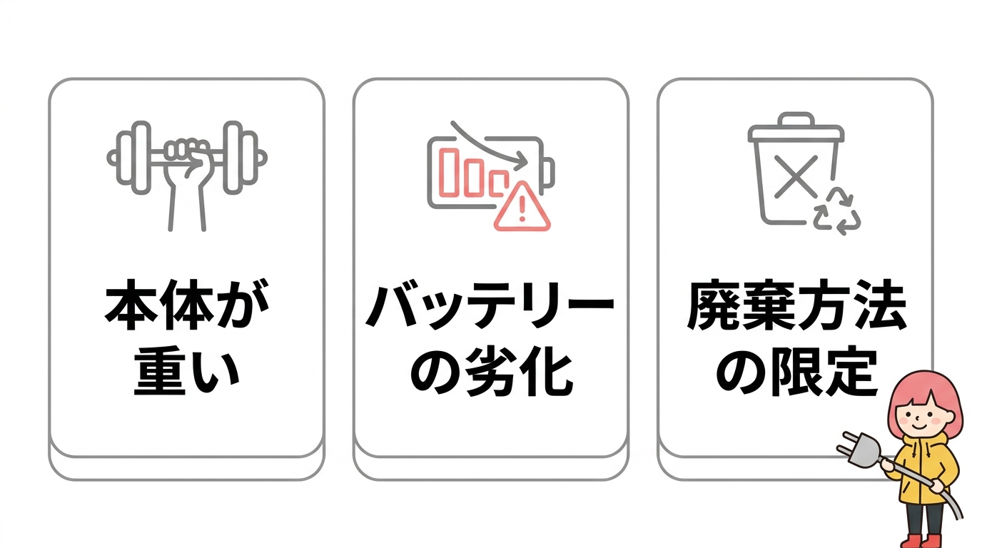 事前に知っておくべきデメリット3つ