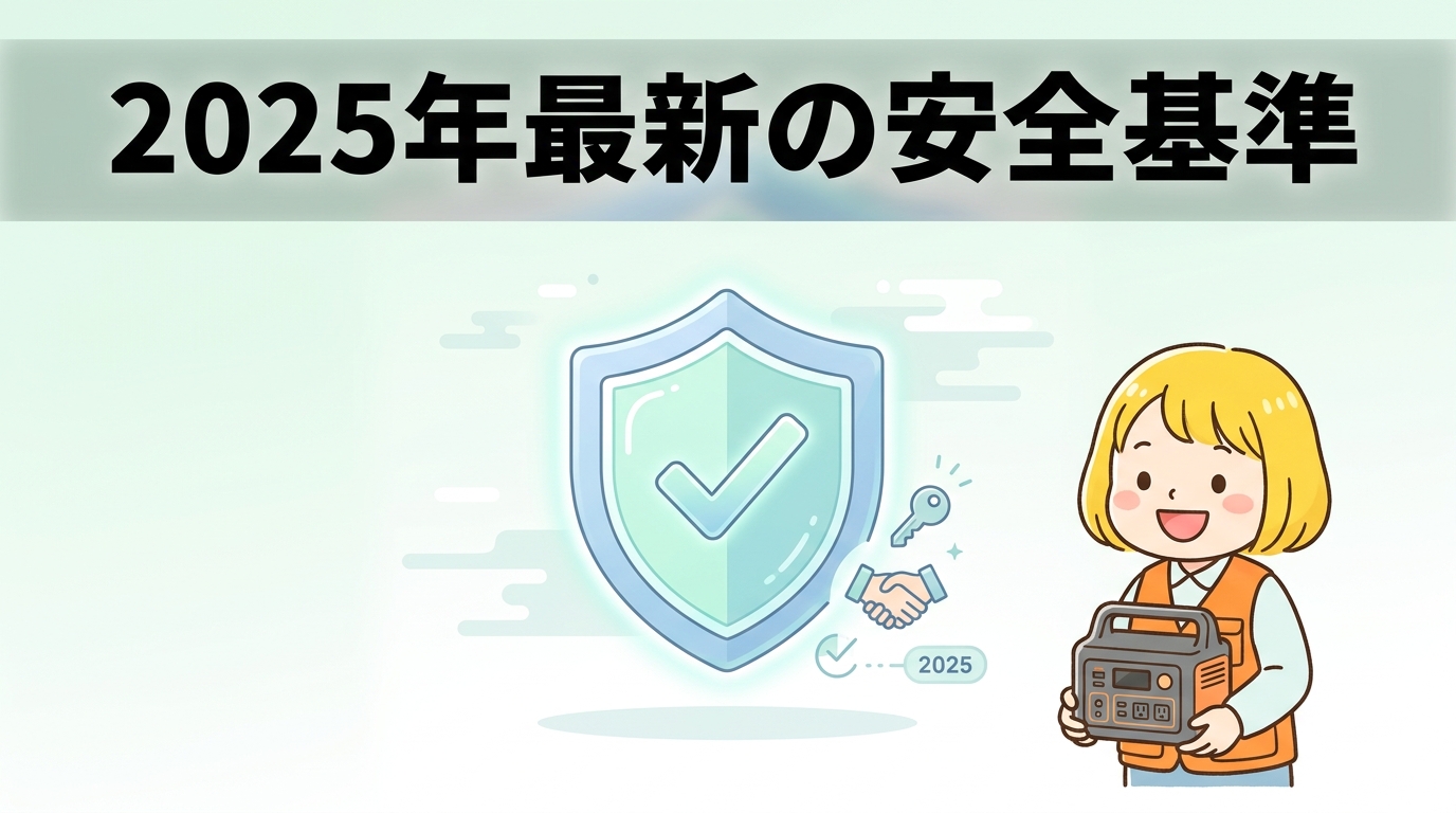 2025年最新の安全基準とサポート体制