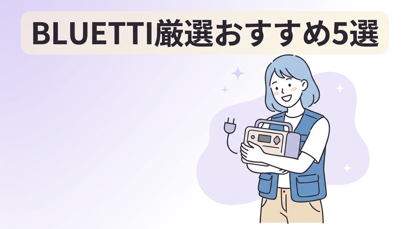BLUETTIのおすすめモデル5選