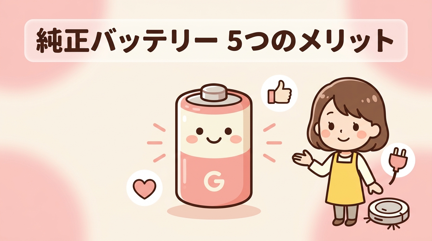 純正バッテリーへ交換するメリット5つ