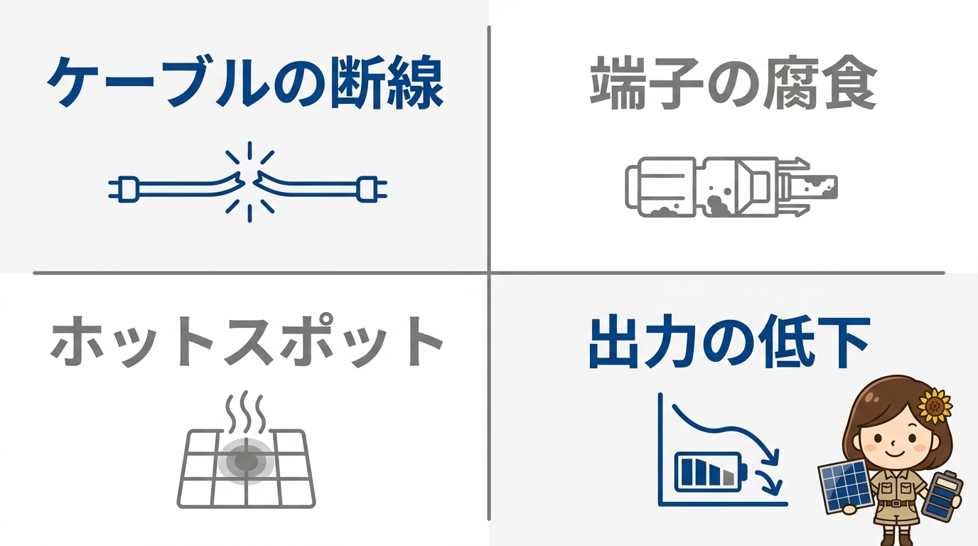 寿命か故障か？状態を判別する4つのチェック