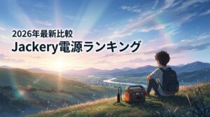 どれが良い？2026年Jackery ポータブル電源おすすめランキングで比較