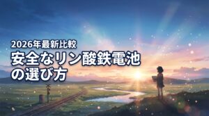 【圧倒的な安全性】リン酸鉄リチウムイオン電池とは？三元系との違いと選び方