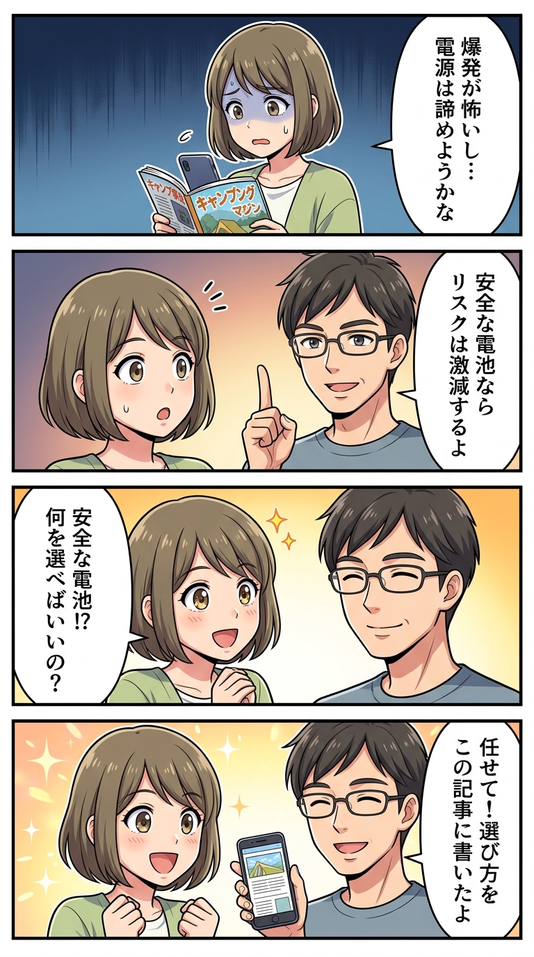 ポータブル電源は危険？発火・爆発リスクと安全な使い方