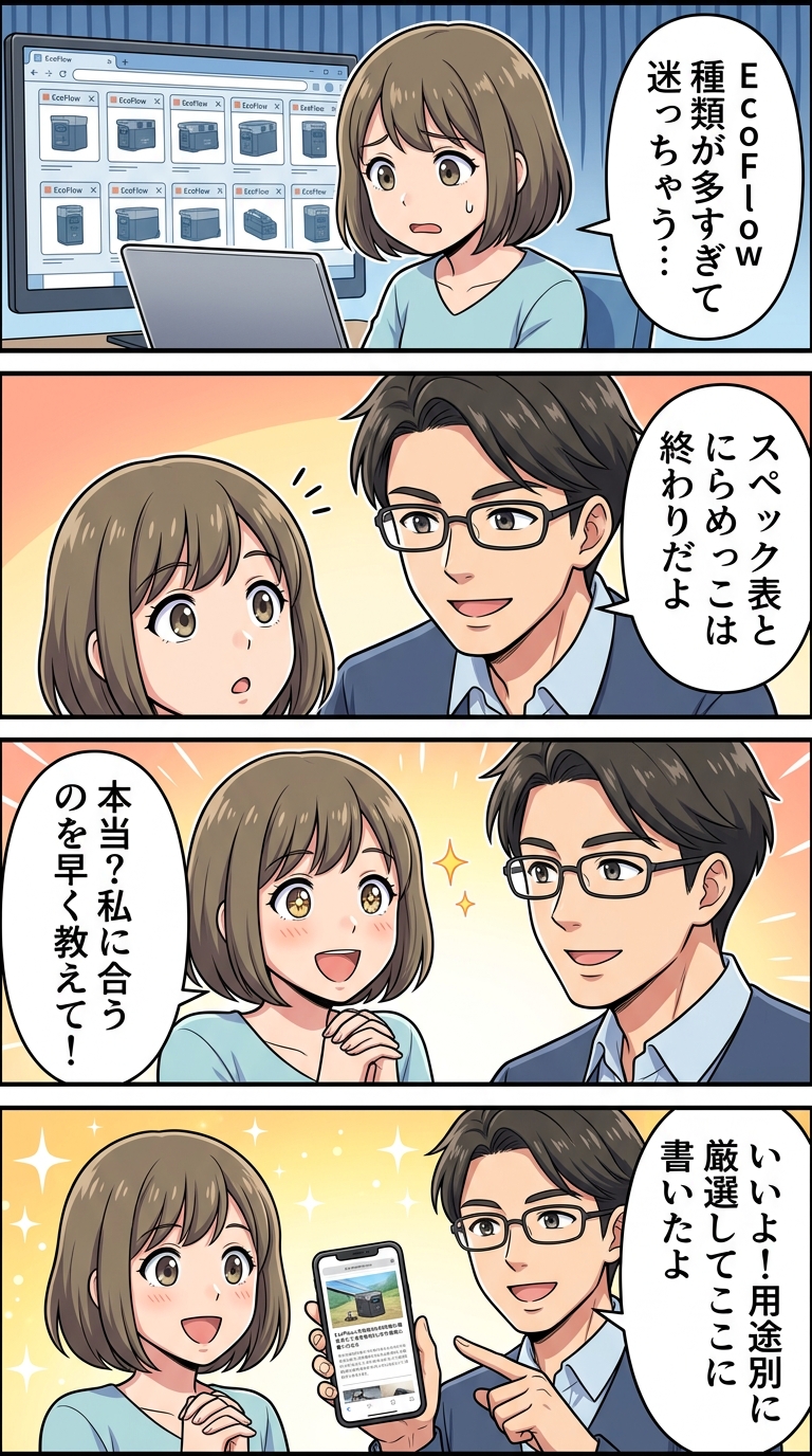 EcoFlowおすすめモデル比較【2026年版】