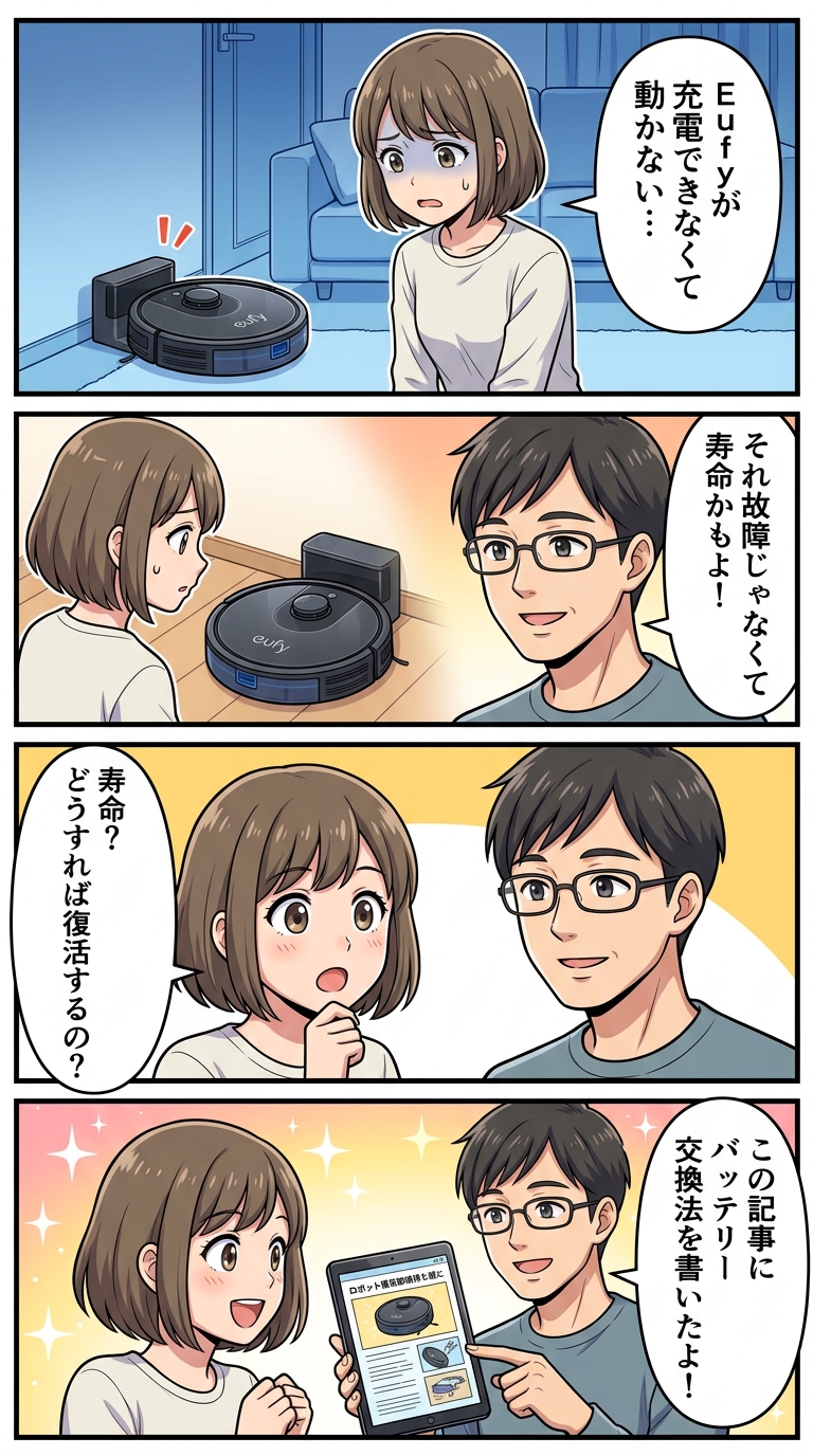 anker eufy 充電できない