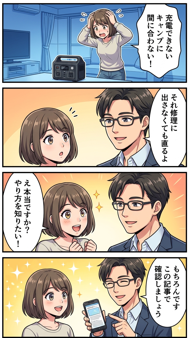 BLUETTI eb3a 充電 できない