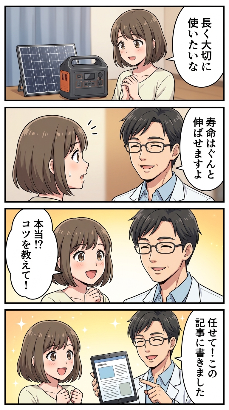 ポータブル電源 太陽光パネル 寿命