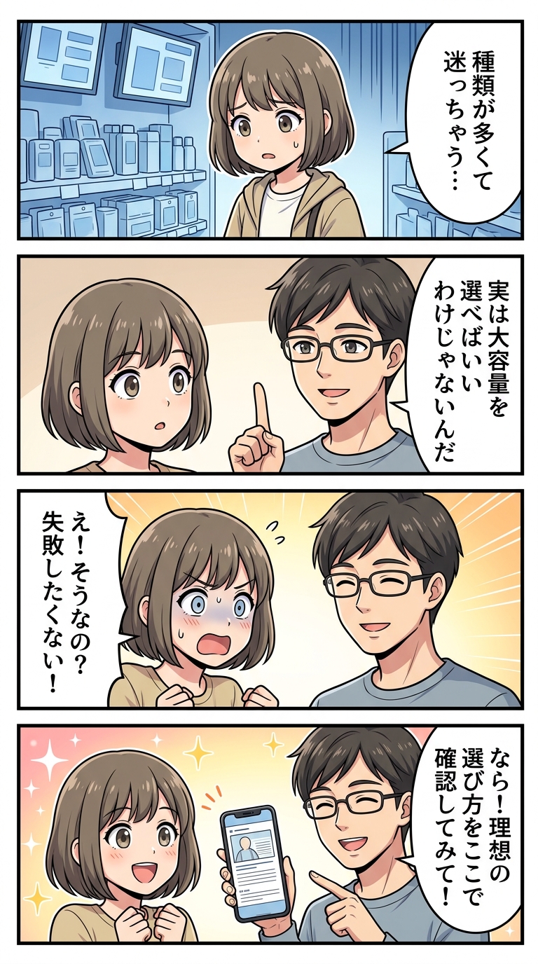 ポータブル電源　選び方