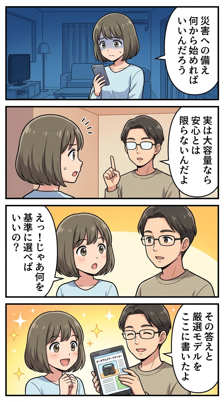 Anker ポータブル電源 防災 おすすめ