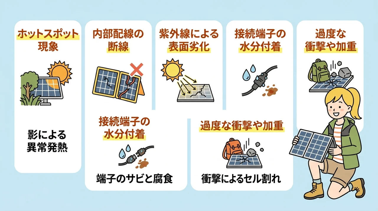 劣化を早めるNG行動と寿命への影響