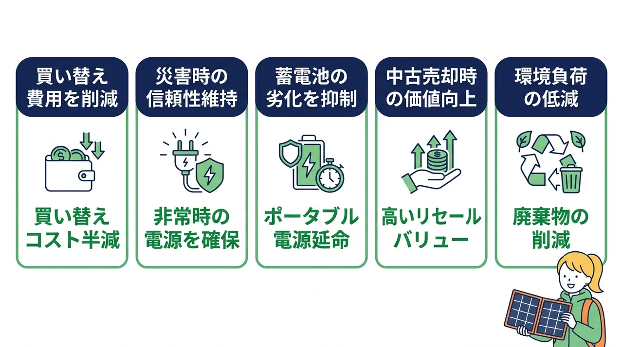 折り畳み式を長持ちさせるメリット5選