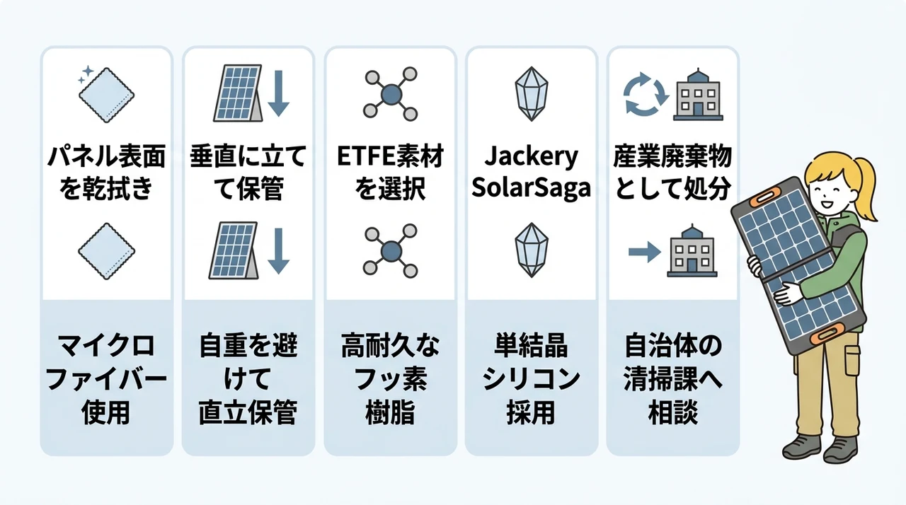 寿命を延ばす手入れと処分方法の基本