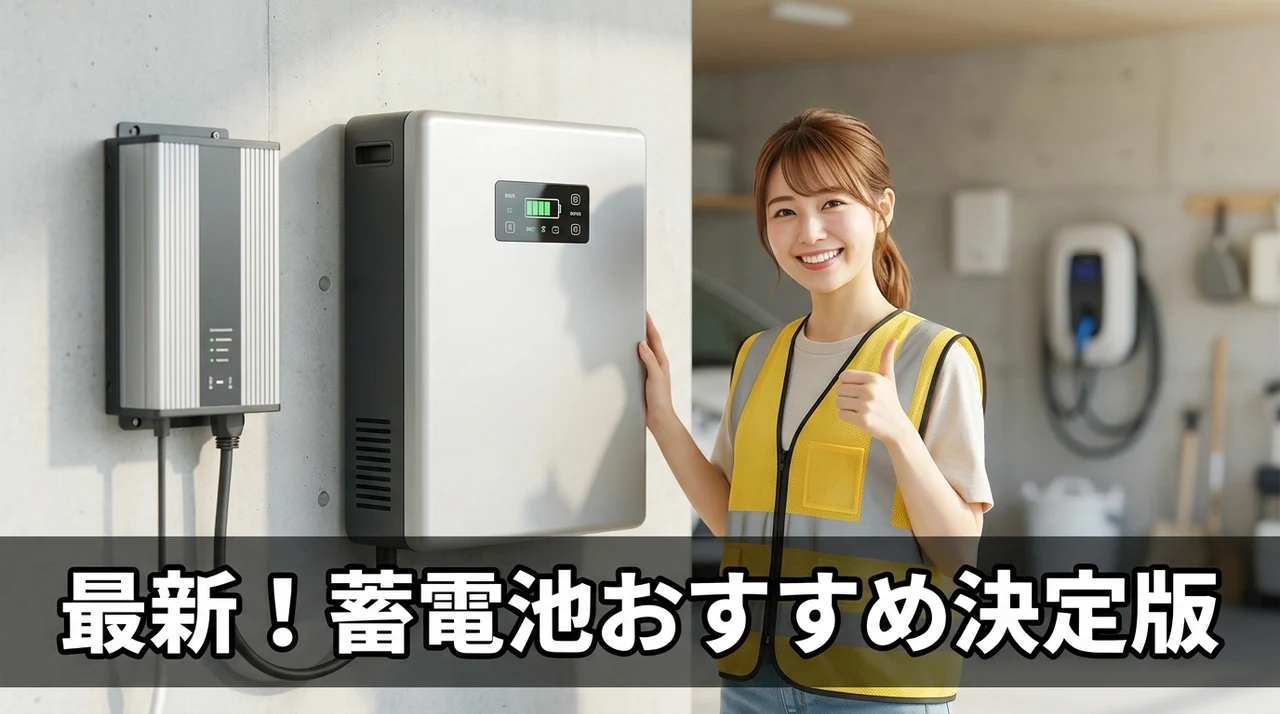 おすすめの蓄電池と最新モデル