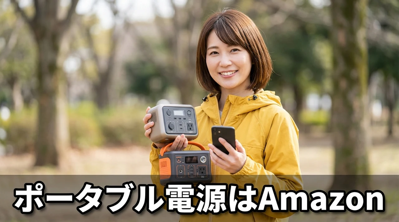 ポータブル電源はAmazonと楽天のどこで買うのがお得？