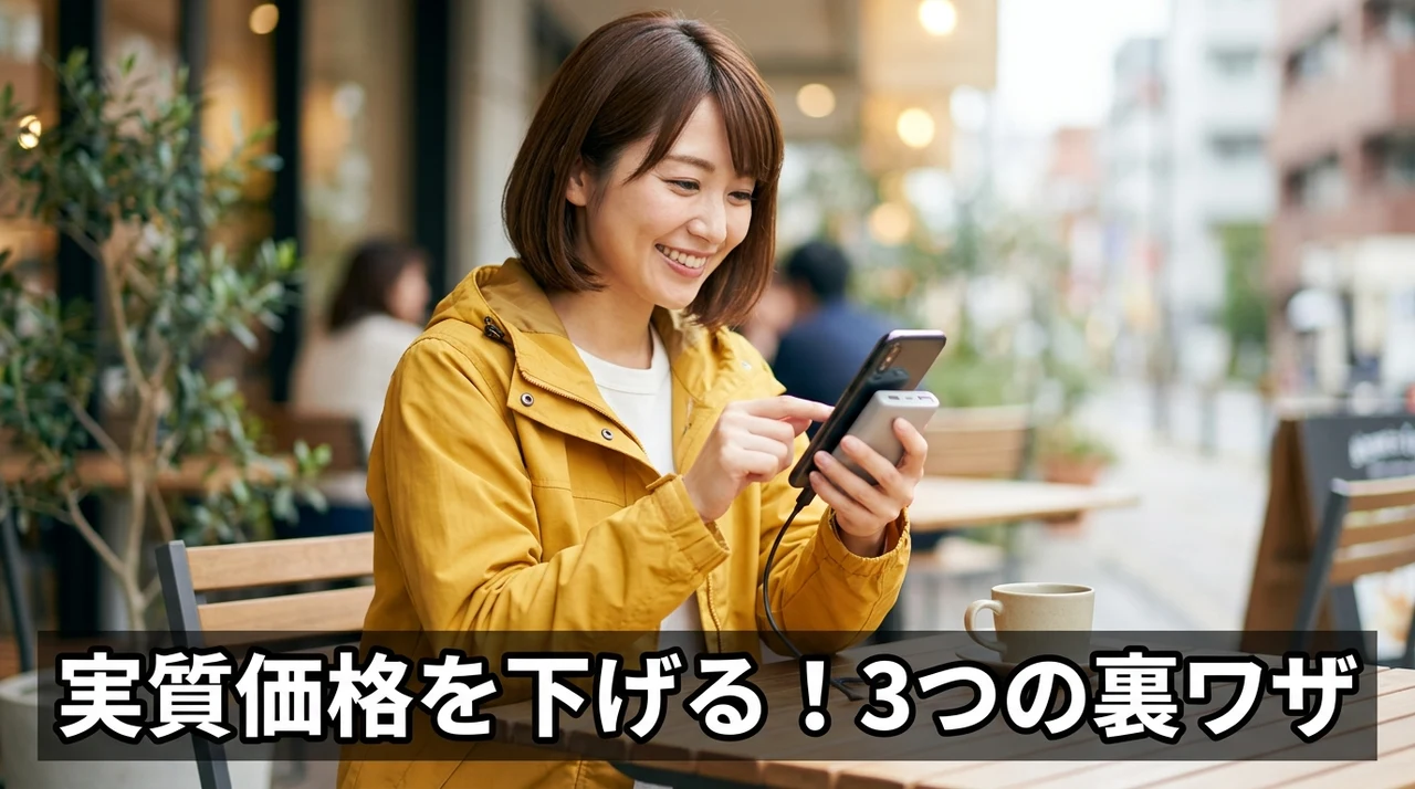 実質価格を下げる3つの裏ワザ
