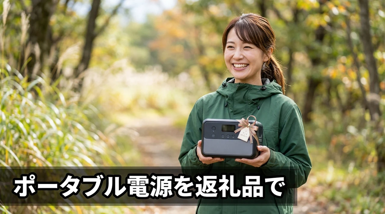 ポータブル電源を返礼品でもらうメリット5つ
