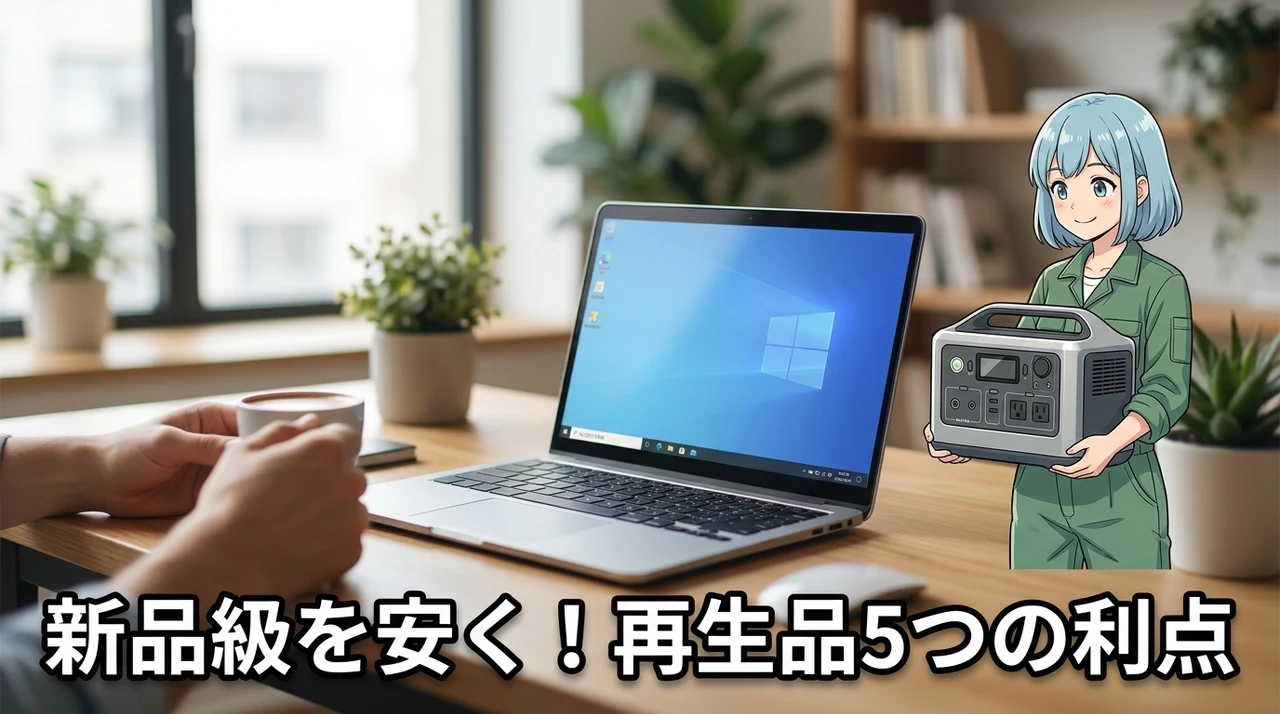 リファービッシュ品を選ぶメリット5つ
