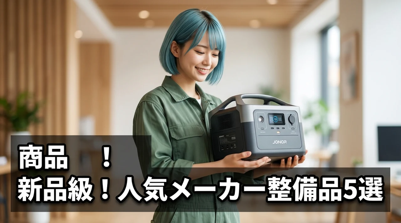 人気メーカーのリファービッシュ品5選
