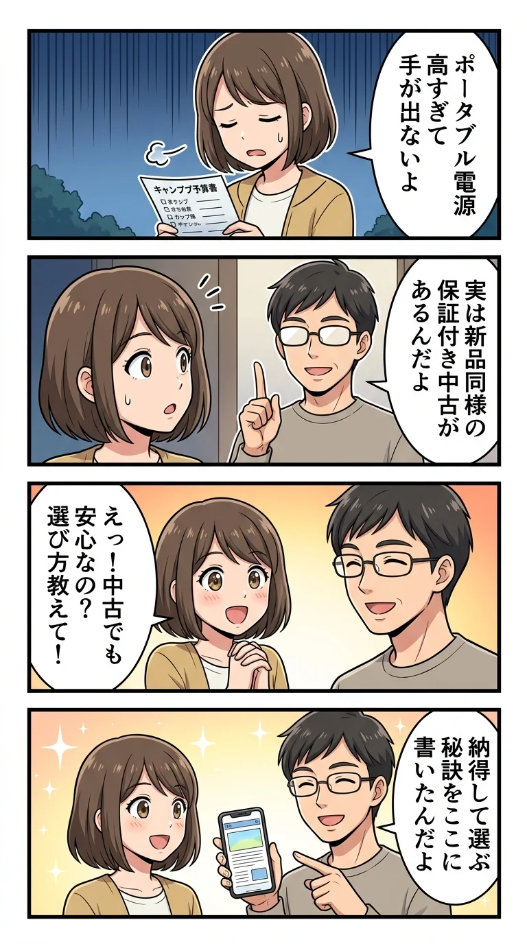 ポータブル電源 リファービッシュ品