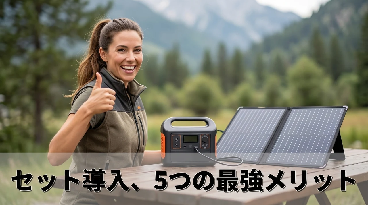 セットで導入する5つのメリット