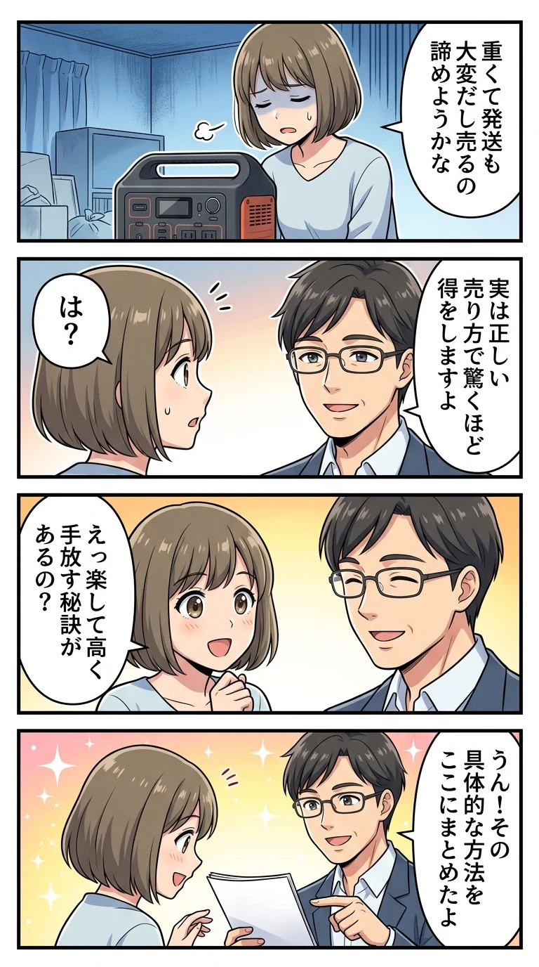 ポータブル電源 どこで売れる