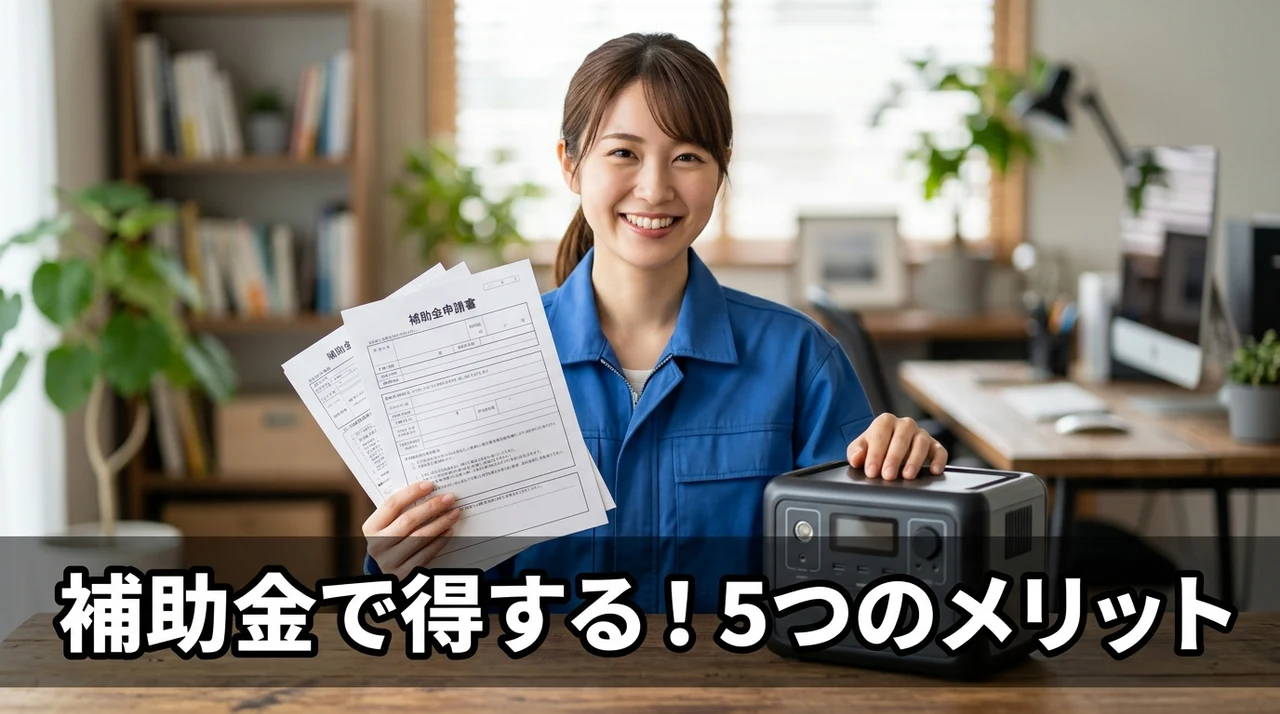 補助金申請のメリット5つ