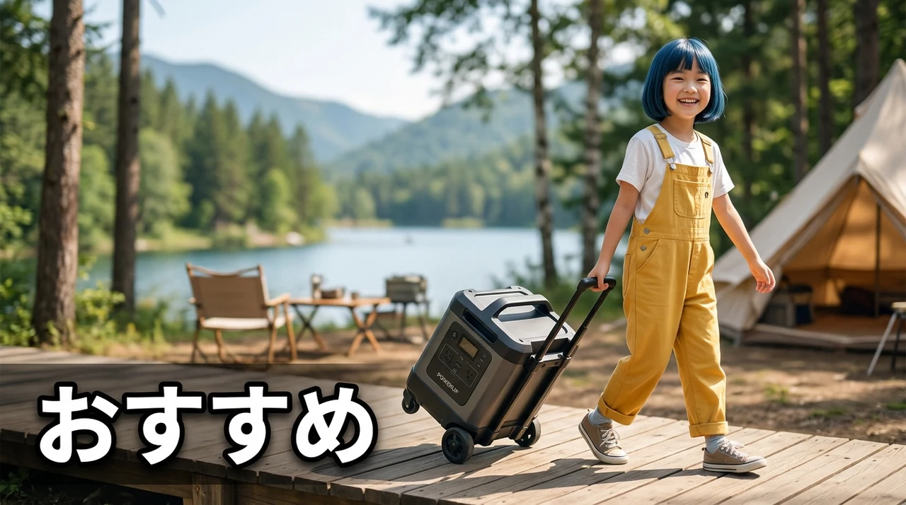 おすすめのキャスター付きポータブル電源5選