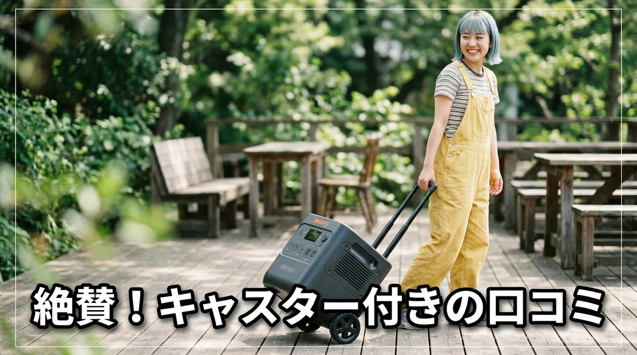 キャスター付きモデルに関する良い口コミと評判