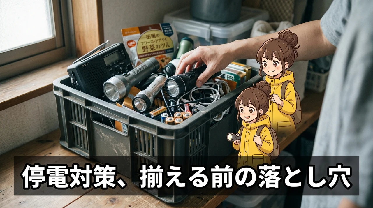 停電グッズを揃える際のデメリット