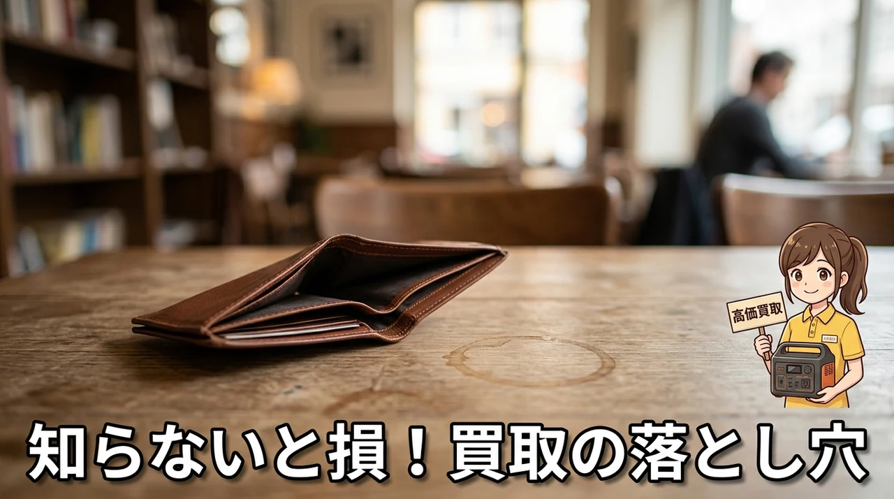 買取専門店を利用するデメリット3つ