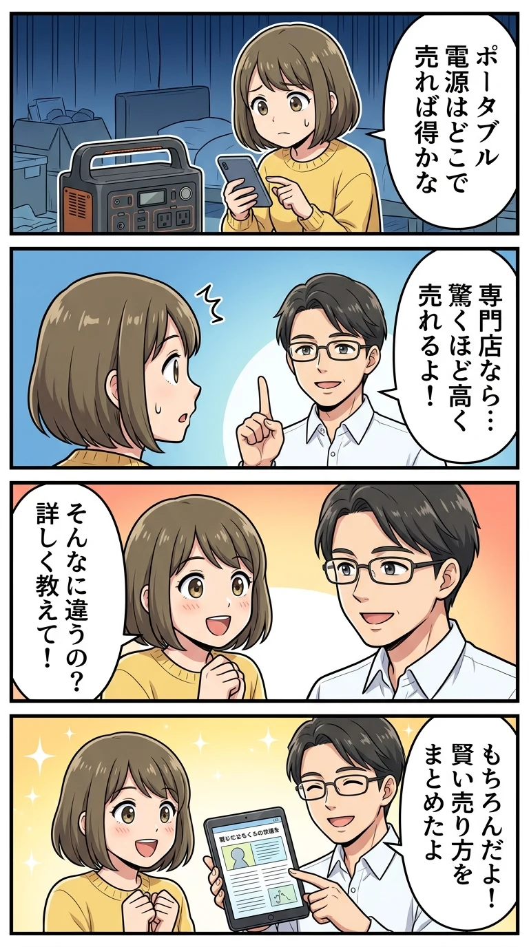 ポータブル電源 買取専門店