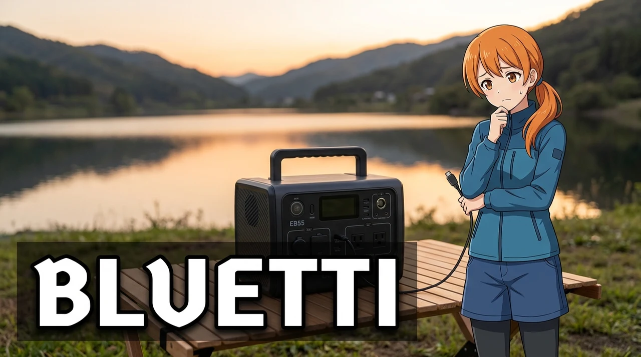 BLUETTI EB55で充電できない原因と基本仕様