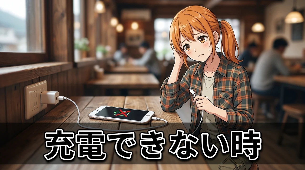 充電できない時のトラブル解決策5ステップ