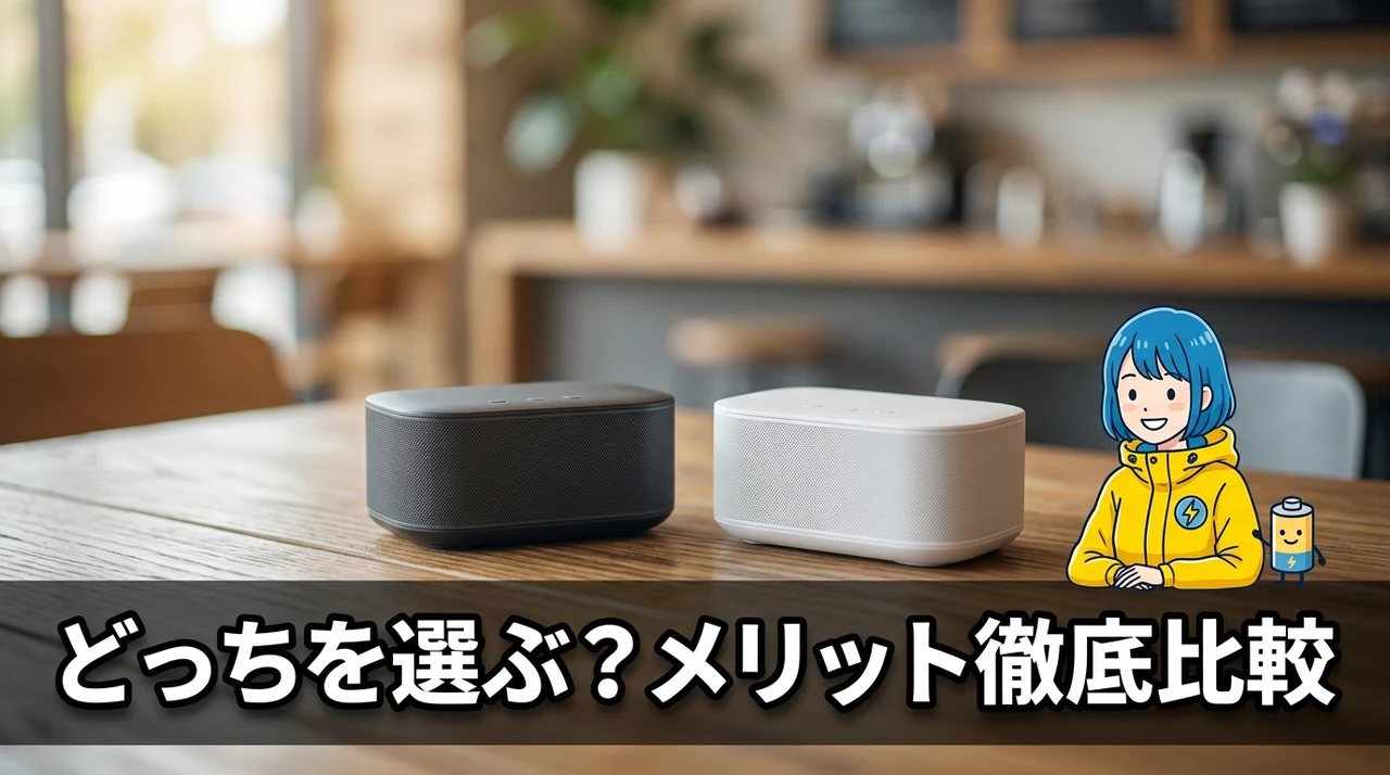 両モデルのメリットを比較