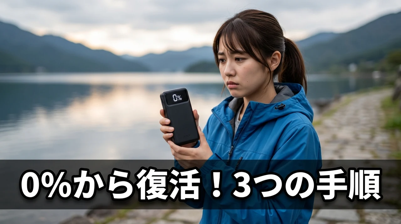 0%から復帰させる3つの手順