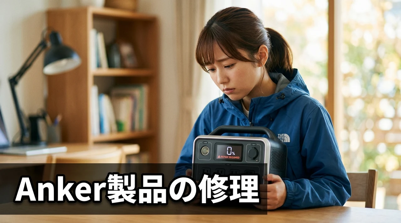 Anker製品の修理を依頼する手順
