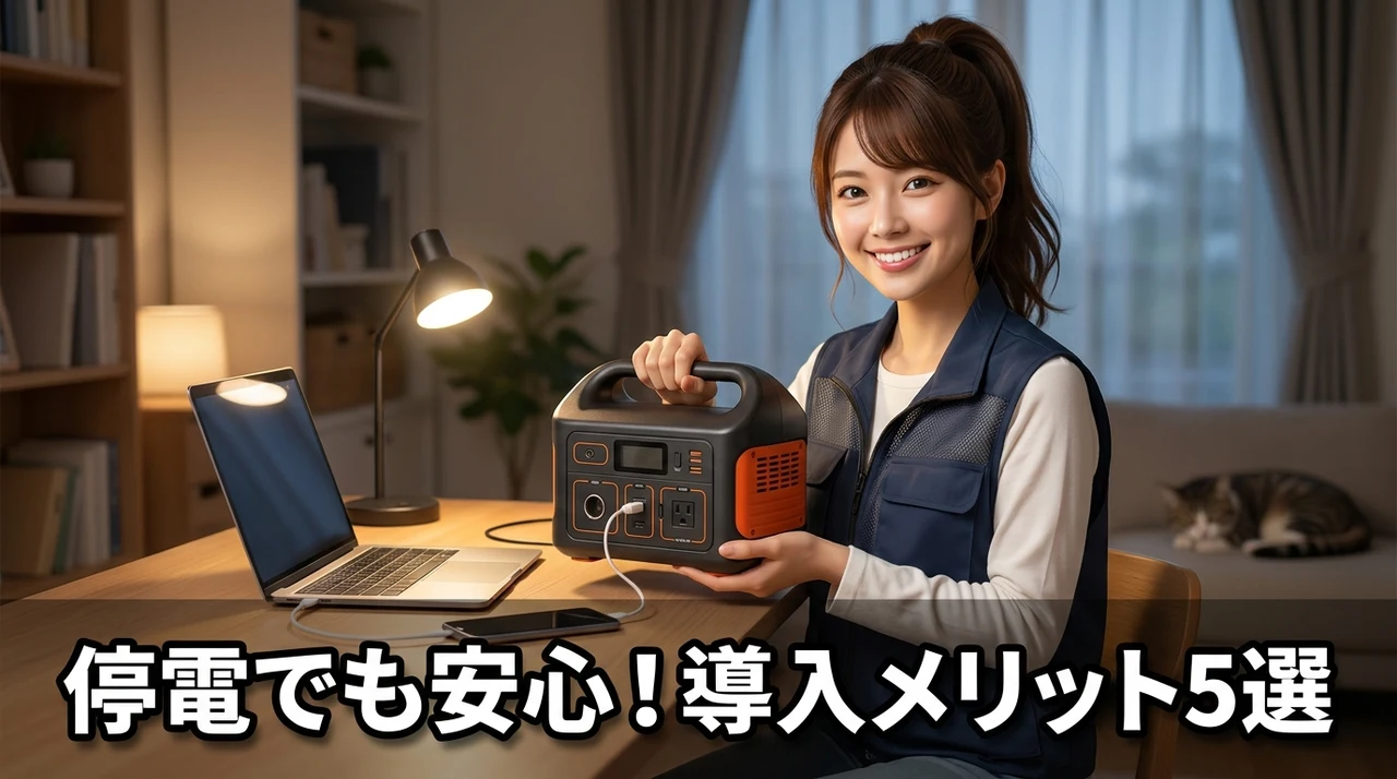 非常用電源を導入するメリット5つ