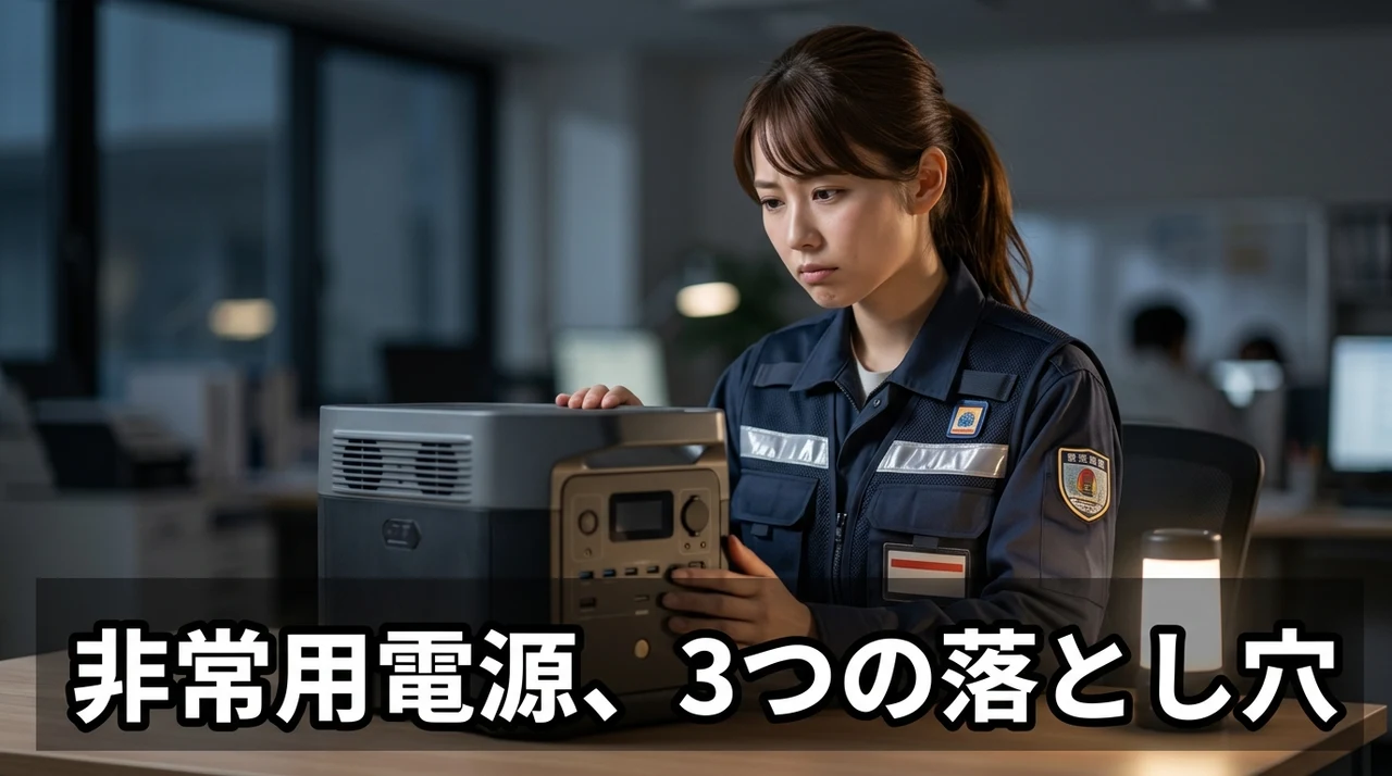 非常用電源のデメリット3つ