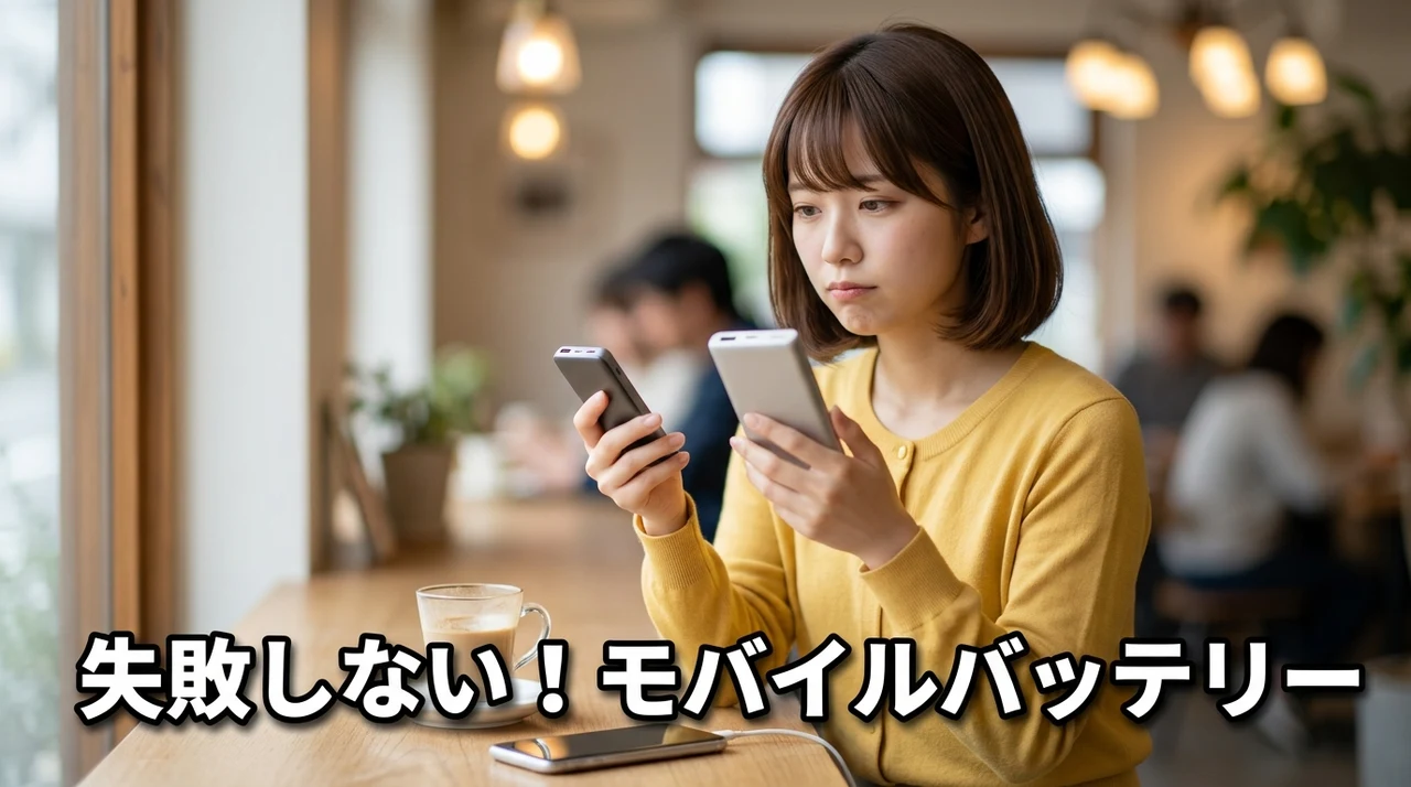 失敗しないモバイルバッテリーの選び方