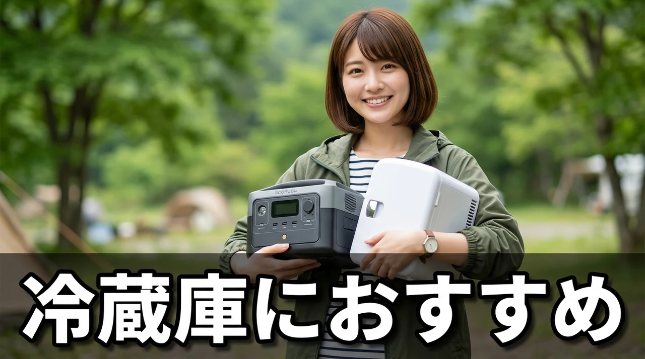 冷蔵庫におすすめのポータブル電源6選